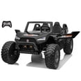 thumbnail image 1 of VOLTZ TOYS UTV 24 V pour Enfants à 2 Places - Buggy des Dunes Tout-Terrain Réaliste avec Pneus EVA, Suspension à Ressorts, Télécommande et Musique - Noir, 1 of 8