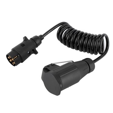 Cergrey Adaptateur de Remorque Cordon RV Rallonge Câble Connecteur Ressort