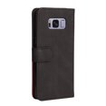 thumbnail image 2 of Case for Samsung Galaxy S8 Leather Wallet Book Flip Folio Stand View Cover - Black, 2 of 5