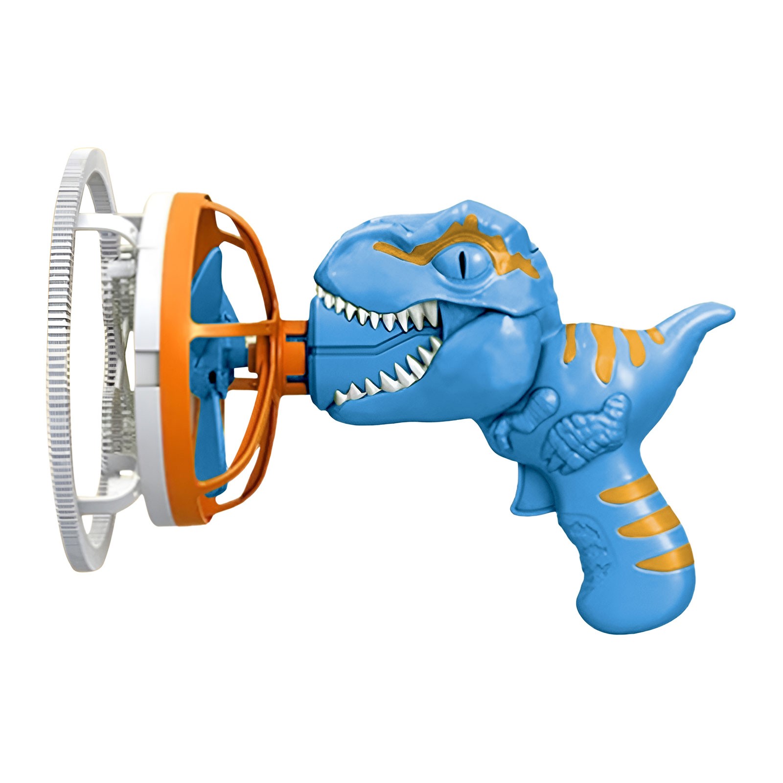 Pistolet à Bulles Dinosaure Rechargeable – Réservoir 500 Ml, 10 Recharges, USB, 10 Trous – Dès 3 Ans, Pour Extérieur