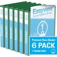 thumbnail image 1 of Davis Group, Easyview Premium, Round Ring, Customizable, View Binder, 6 Pack, 1", 1 of 3
