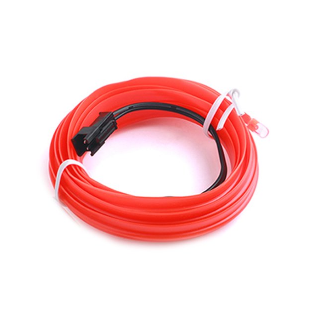 Trayknick Car Ambient Light Decorative Eye-catching DIY Car Interior LED Wiring Neon Light Strip for Bike