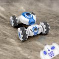 thumbnail image 5 of Blue Mini Rc Stunt Car Remote Control Toy 4Wd Drift Vehicle With 360 Degree Rotation Function 6.97X4.33X1.89 Inches 1.01 Lbs, 5 of 5