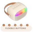 thumbnail image 4 of HAOAN Portable Bluetooth Speakers with 2 Wireless Microphones, 4 of 8