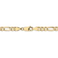 thumbnail image 4 of Leslie's 10K 4.5mm Light Figaro Chain (Weight: 10.3 Grams, Length: 18 Inches), 4 of 4