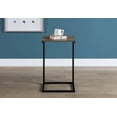 thumbnail image 4 of Hometrends C Side Table, Rustic Oak/Black, 4 of 7