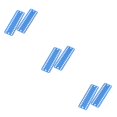 thumbnail image 2 of ZheElen 1/2/3/5 2x Durable And Portable Sewing Tool For Thread Stitch And Embroidery Enthusiasts Stitch Row Line Tool Widely Good Gift blue Monolithic 3PCS, 2 of 5