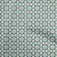 thumbnail image 1 of oneOone Polyester Spandex Light Yellow Fabric Asian Suzani Sewing Craft Projects Fabric Prints By Yard 56 Inch Wide, 1 of 5