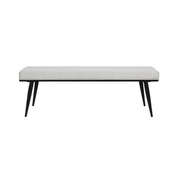 Banc Lanphear de couleur Graphite