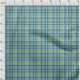 thumbnail image 3 of oneOone Cotton Silk Fabric Madras Check Decor Fabric Printed BTY 42 Inch Wide, 3 of 4