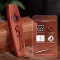 thumbnail image 4 of C Children'S Musical Kazu Flute, With Peacock Pattern And Spare Parts, Ideal For Introductory Music Play And Fun, 4 of 6