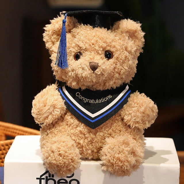 Graduation Season Cameland Graduation Bear Class of Graduation Plush 9 Inch Graduation Bear Gift Kindergarten Graduation Stuffed Graduation Doll with Diploma and Sash