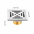 thumbnail image 2 of Stainless Steel Floor Sewer Blocking Thickened Drainage Self Sealing Purpose Floor, 2 of 6