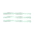 thumbnail image 4 of Binding Comb, 10mm Wear Resistant Binding Spine 30 Hole Cuttable 10 Pcs 65 Sheet Holdable  For Office Green, 4 of 8