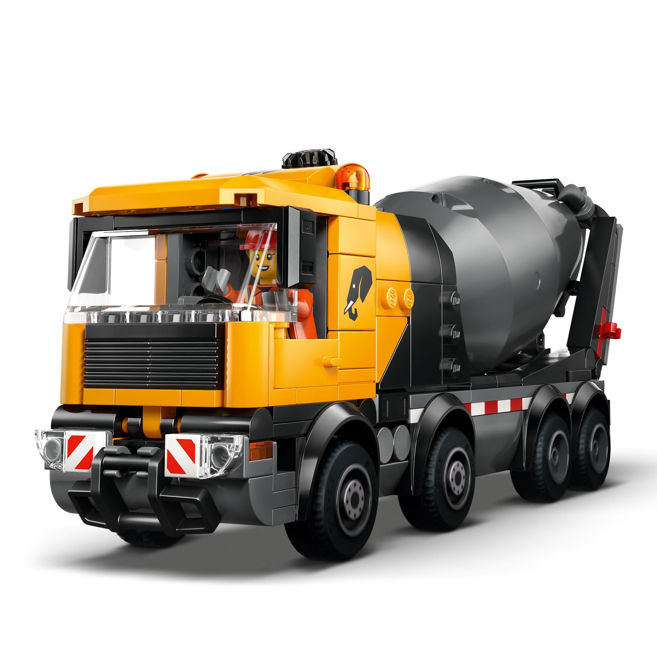 LEGO City La bétonnière – Jouet de construction pour enfants 60478