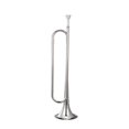 thumbnail image 4 of MERIGLARE Clairon en Laiton Instrument Portable Clairon en Laiton à Souffler pour Débutant Groupe Adultes Bb, 4 of 9