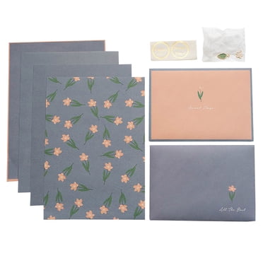 Premium Letter Paper and Envelope Set Luxe Texture Stationery for Handwritten Notes, Invitations & Special Correspondence