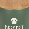 thumbnail image 4 of Design Imports CAMZ14430 Ceramic Treat Canister, Dessert Hunter Green, 4 of 4