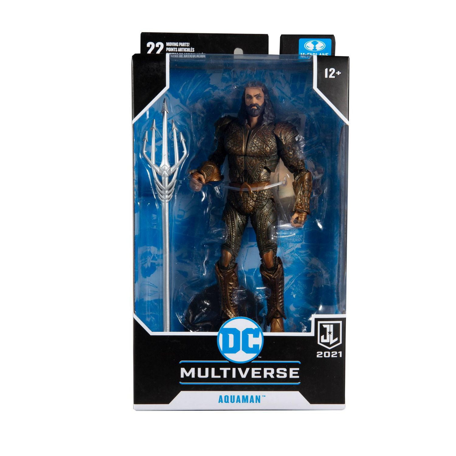 McFarlane Toys - DC Multiverse - Film Justice League - Aquaman figurine de 7 pouces