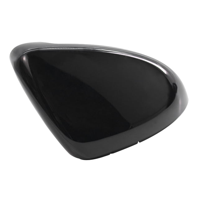 Yeacher Car Rearview Mirror Cover, a bright black ABS replacement case for VW Jetta side wing mirrors. Features a smooth, durable design with easy installation. Dimensions: 23x10x4cm (9.1x3.9x1.6in), weight: 100g (3.5oz).