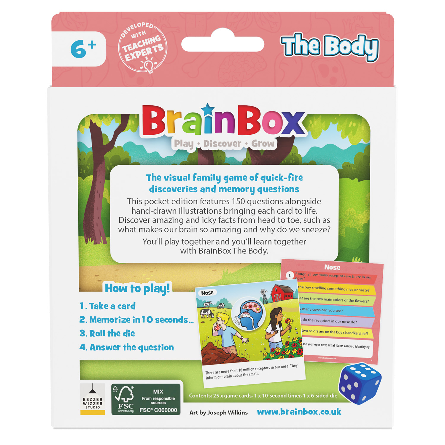 BrainBox Pocket – Le Corps Humain Jeu éducatif (FR)
