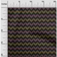 thumbnail image 1 of oneOone Viscose Chiffon Fabric Chevron Block Print Fabric BTY 42 Inch Wide, 1 of 4