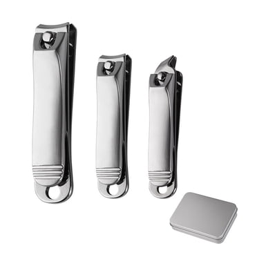 Professional Nail Clippers, Ergonomic Design with Anti-Slip Lever, Sharp & Precise Cut for Thick Nails, Stainless Steel Nail Cutter, Durable and Long-Lasting for Manicure and Pedicure
