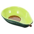 thumbnail image 2 of MasteelfCA Avocado Shaped Bowl Ceramic Dish Ceramic Snack Bowl Fruit Food Storage Bowl, 2 of 8