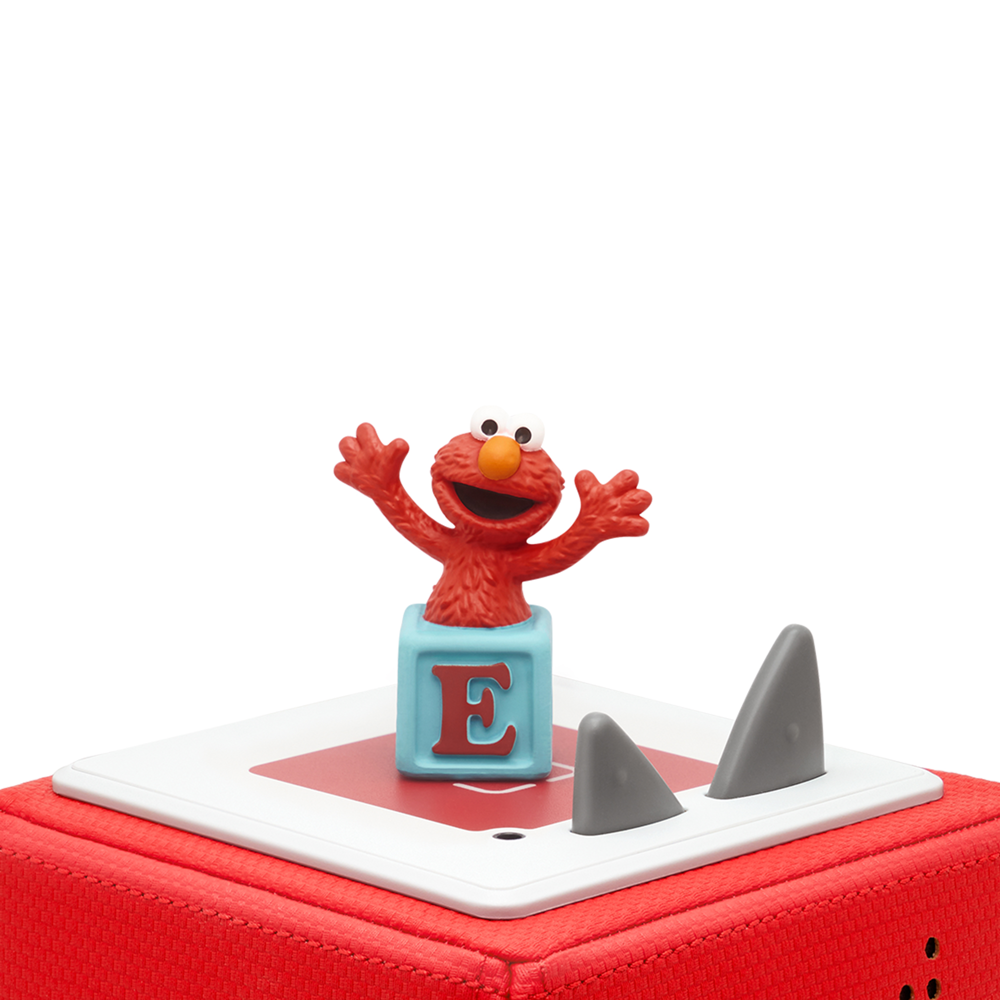 tonies Toniebox 2 Bundle with Elmo, Abby Cadabby and Cookie Monster from Sesame Street – Sunset Red (English)