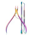 thumbnail image 2 of 7 Pcs Manicure Tool Kit Nail Tool Sets Multifunctional Professional Stainless Steel Nail Care Tools, 2 of 12