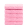 thumbnail image 2 of Big Savings! Five-Color Bear Embossed Face Towel, Soft and Absorbent Cleansing Bath Towel, Cute Bear Pattern Towel for Kids, Comfortable Towel for Facial and Bath Use, 2 of 5