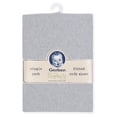 thumbnail image 2 of Gerber Organic Fitted Crib Sheet, Grey Heather Knit, 2 of 2