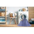 thumbnail image 2 of Ahgly Company Tapis d'Intérieur Lavable en Machine Rectangle Transitionnel Jeans Bleu, 2 Pieds x 4 Pieds, 2 of 7