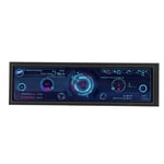 PC Affichage du panneau de capteur, moniteur de température d'ordinateur 360 Rotation de degré 8.8in IPS DIY Thème 1920x480 60Hz pour le jeu