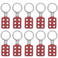 thumbnail image 1 of Safety Hasp,10pcs Lockout Hasp 38mm/1.5in Red Lock Hasp Lockout Hasp Built for the Future, 1 of 8