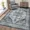 Blue, variant on HOMERRY 2' x 6' Runner Rug Machine Washable Kitchen Runner Mat Vintage Area Rug Persian Distressed Runner Rug for Bedroom Living Room Entryway, Blue