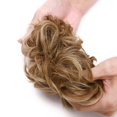 thumbnail image 3 of Extensions de Chignon Désordonné Chouchous Pièces de Cheveux Beigne Updo Queue de Cheval pour Femmes, 3 of 6