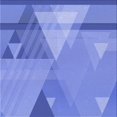 thumbnail image 1 of Ahgly Company Machine Washable Indoor Square Transitional Blue Ribbon Blue Area Rugs, 4' Square, 1 of 7
