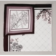 thumbnail image 4 of Vargottam Collection de Luxe Linge de Table Décor Serviette en Coton Tissu Imprimé Serviettes Réutilisables Ensemble de 4, 20 X 20 - Floral Monochrome, 4 of 6