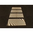thumbnail image 1 of Ahgly Company Machine Washable Indoor Rectangle Transitional Brown Area Rugs, 2' x 3', 1 of 7