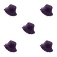 thumbnail image 3 of VONKY Bucket Hat For Sun Protection Headgear For Outdoor Adventure Caps Stylish Protection Casual Comfort Outdoor Activities purple 5Set, 3 of 6