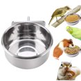 thumbnail image 3 of Stainless Steel Bird Feeder Food Box With Water Cup, 3 of 9