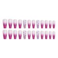 thumbnail image 1 of ruzhgo Length Coffin Fake Nail Scratch Resistant Press-on Fingernails Removable Trimble Nail Tip Adjustable Manicure Stickers Girls Type 1 Type 14, 1 of 6
