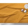thumbnail image 2 of Soimoi Polyester Crepe Fabric Triangle & Saxophone Musical Instrument Print Fabric by The Yard 42 Inch Wide, 2 of 3