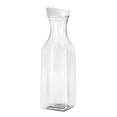 thumbnail image 2 of Clear Plastic Pitcher with Flip Lid for Water, Iced Tea, Cold Brew, Juices, Beverages, Leak-Proof Carafe Container for Kitchen, Bar, Party, Camping, Outdoor Use, 2 of 6