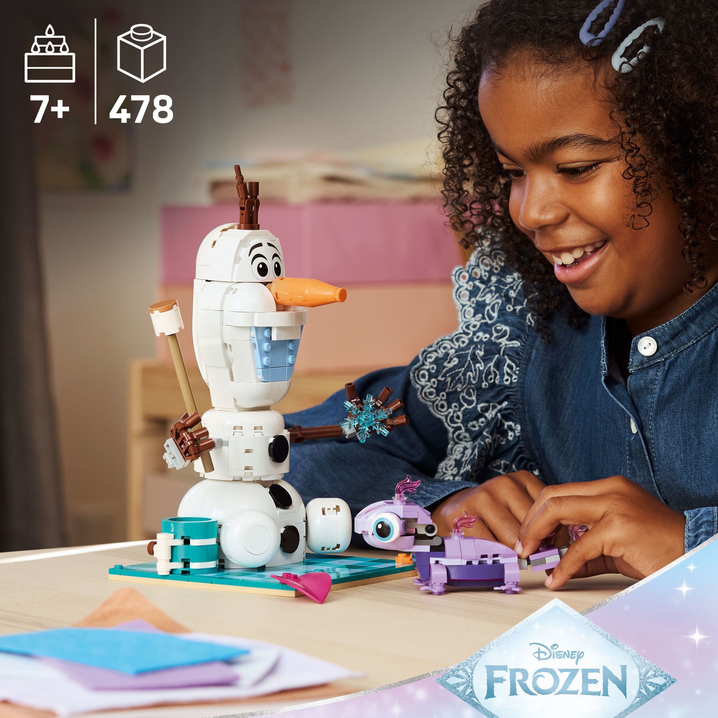 LEGO Disney La Reine des Neiges Le Pique-Nique Amusant d’Olaf et Bruni 43287