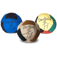 thumbnail image 2 of DirtBag Classic Footbag - Blue & Black Suede Hacky Sack - Slow Speed Control for Beginners & Freestyle - Embroidered Design, 2 of 2