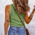 thumbnail image 5 of Liquidation d'Économies! Débardeur d'Été pour Femmes BEFOKA, Débardeur Décontracté pour Femmes, Débardeur Ajusté Sans Manches à Col Rond Confortable en Tricot Uni pour Femmes, 5 of 5