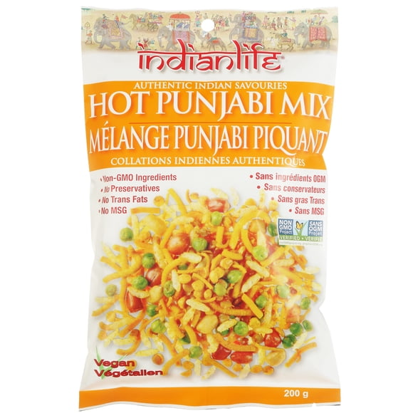 Indianlife Hot Punjabi Mix 200g -Vegan and Non-GMO