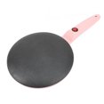 thumbnail image 1 of 8 Inch Electric Crepe Maker, Long Handle Non Stick Dipping Plate with Egg Whisk, Silicone Spatula, Tray, Cook Roti Tortillas Pancakes, Easy to Clean Portable Compact Baker, 1 of 7